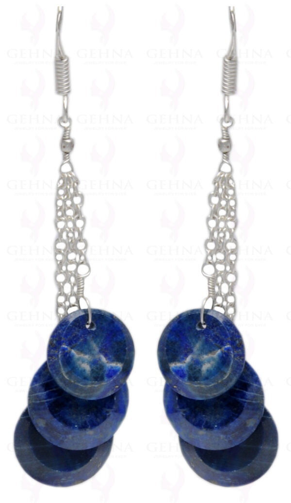 Lapis Lazuli Gemstone Earring Made In.925 Sterling Silver ES-1608