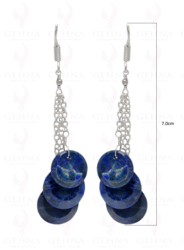 Lapis Lazuli Gemstone Earring Made In.925 Sterling Silver ES-1608