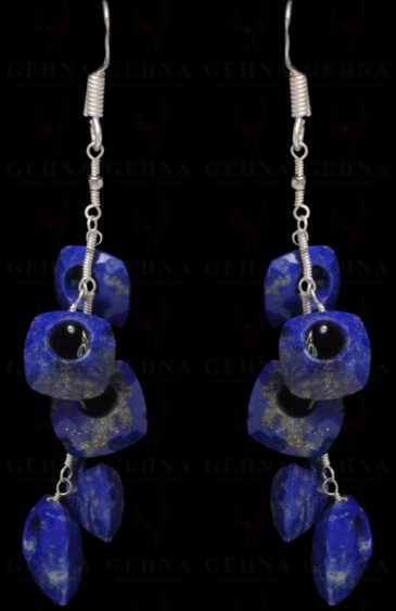 Lapis Lazuli Gemstone Earring Made In.925 Sterling Silver ES-1612