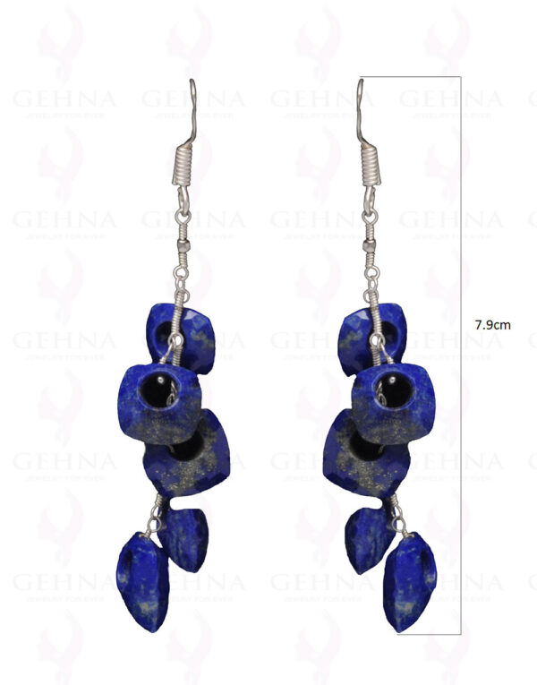 Lapis Lazuli Gemstone Earring Made In.925 Sterling Silver ES-1612