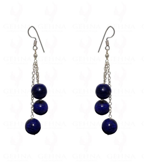 Lapis Lazuli Gemstone Earring In .925 Sterling Silver ES-1684