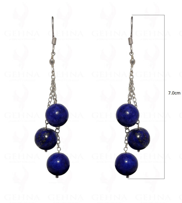 Lapis Lazuli Gemstone Earring In .925 Sterling Silver ES-1684