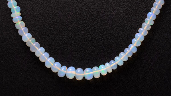 Australian Opal gemstone Round Shaped Bead String NS-1688