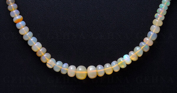 Opal Gemstone Round Shape Bead String NS-1690