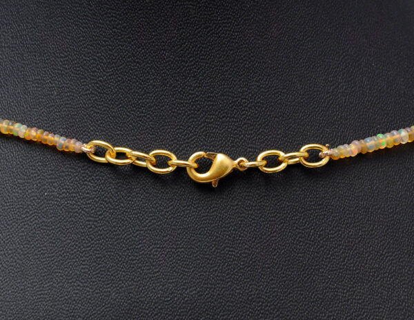 Opal Gemstone Round Shape Bead String NS-1690