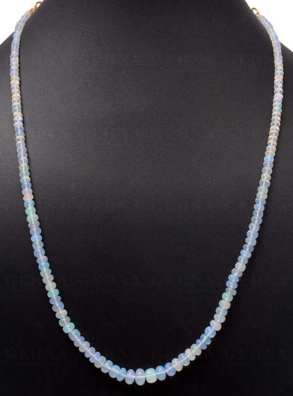 Australian Opal gemstone Round Shaped Bead String NS-1691