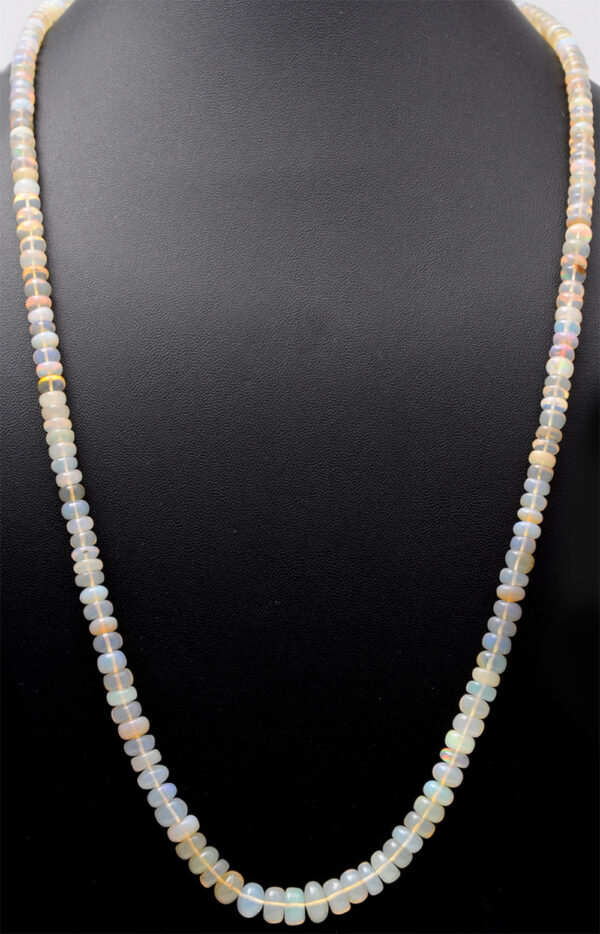 28" Inchers Opal Gemstone Beaded Single Line String NS-1732