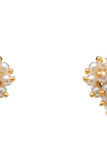 Pearl Stud Earring In 925 Sterling Silver ES-1733