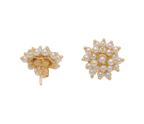 Pearl Stud Earring In 925 Sterling Silver ES-1733