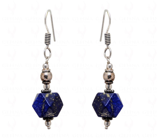 Lapis Lazuli Gemstone Bead Earrings ES-1746