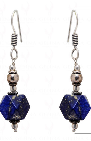 Lapis Lazuli Gemstone Bead Earrings ES-1746