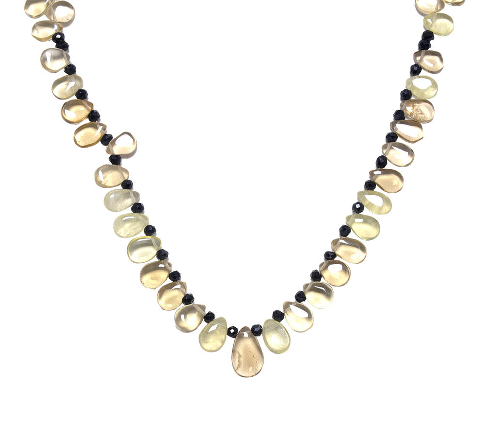 Black Spinel Necklace – Jasmin Tabesch