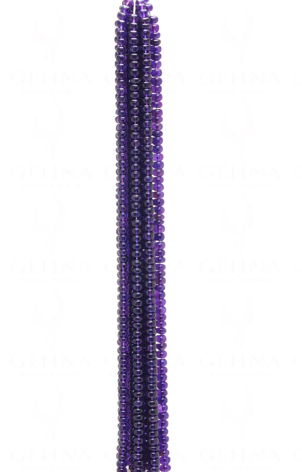 bunch of 11 rows of AAA quality amethyst gemstone beads NS-1758