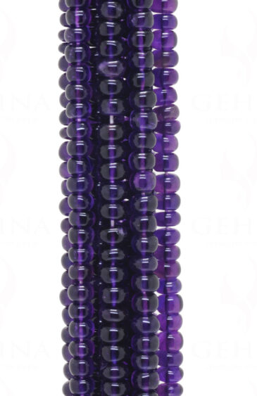 bunch of 11 rows of AAA quality amethyst gemstone beads NS-1758
