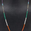 carlenian & multicolor gemstone faceted bead necklace NS-1785