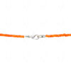 carlenian & multicolor gemstone faceted bead necklace NS-1785