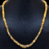 Citrine gemstone faceted bead Necklace NS-1787