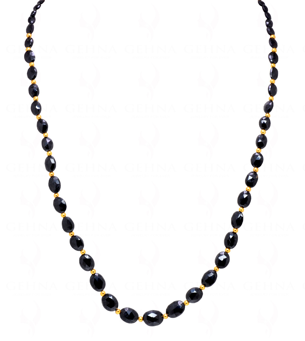 Spinel Gemstone faceted bead necklace  NS-1790