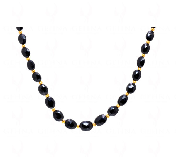 Spinel Gemstone faceted bead necklace  NS-1790