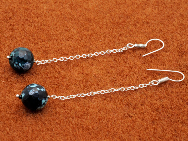 Delicate Agate Gemstones Beaded Earrings ES-1790