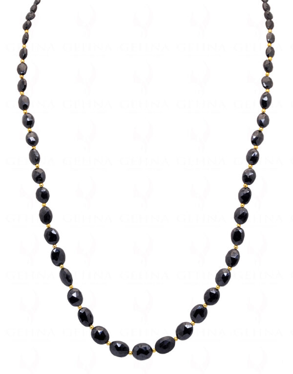 Spinel Gemstone faceted bead necklace  NS-1792
