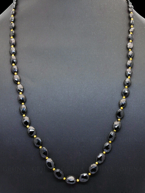 Spinel Gemstone faceted bead necklace  NS-1792