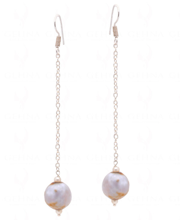 Agate Gemstone Drop Beaded Earrings  ES-1794