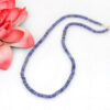 Tanzanite gemstone beaded necklace NS-1794