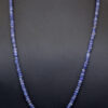 Tanzanite gemstone beaded necklace NS-1794