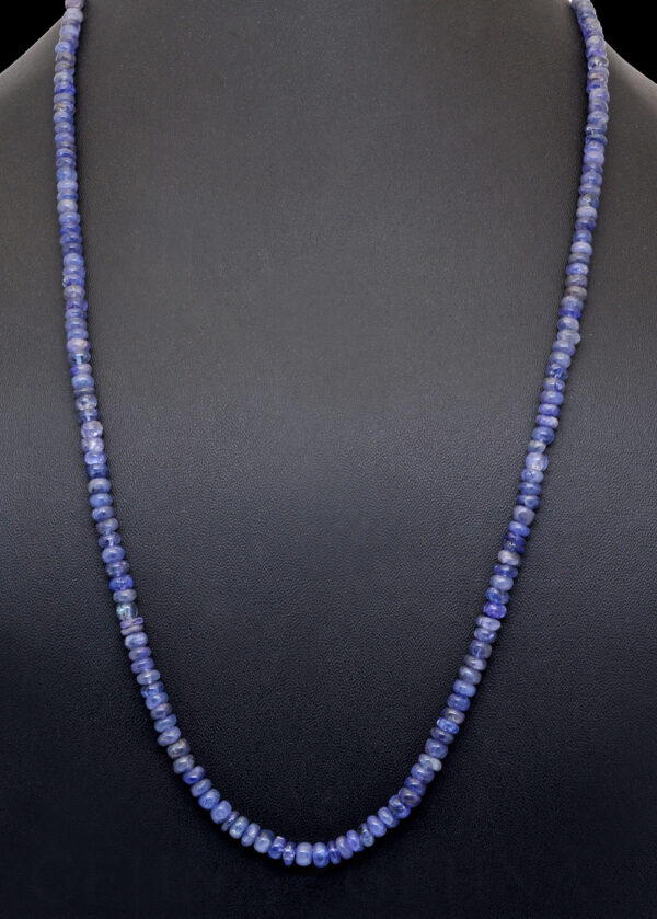 Tanzanite gemstone beaded necklace NS-1794