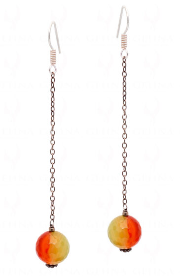 Colorful Agate Gemstone Beaded Earrings  ES-1803
