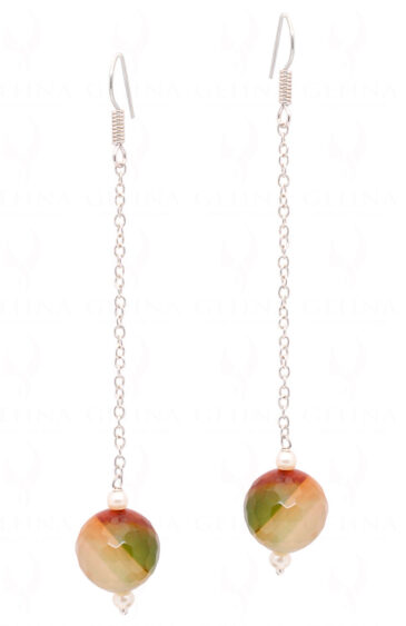 Colorful Agate Gemstone Beaded Earrings  ES-1810