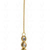 Ruby & Kundan Studded Beautiful Maang Tikka With Chain Wedding Jewelry FT-1005