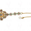 Ruby & Kundan Studded Beautiful Maang Tikka Ethnic Indian Wedding Jewelry FT-1007