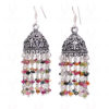 Multi Tourmaline Gemstone Faceted Bead Earrings GE06-1010
