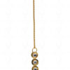 Kundan Studded Beautiful Maang Tikka With Chain Wedding Jewelry FT-1013