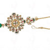 Ruby & Kundan Studded Beautiful Maang Tikka Ethnic Indian Wedding Jewelry FT-1014