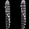 Pearl & Black Spinel Gemstone Knotted Jhumki Style Earrings GE06-1138
