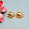 Yellow Sapphire Color Stone Earrings For Women (Yellow) GE06-1145