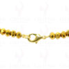 Beautiful Golden Color Faceted Crystal Beads String - CN-1014