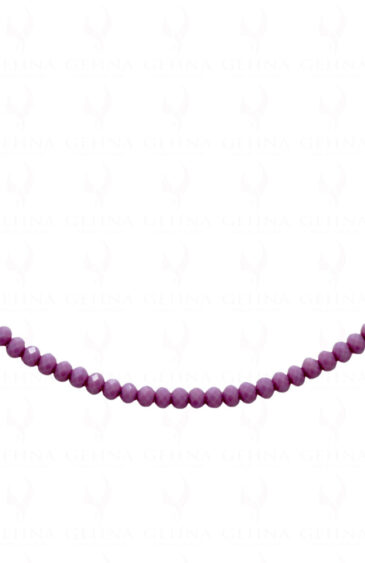 Chalcedony Color Bead Necklace – CN-1037