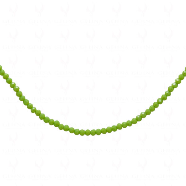 Chrysoprase Color Bead Necklace - CN-1038
