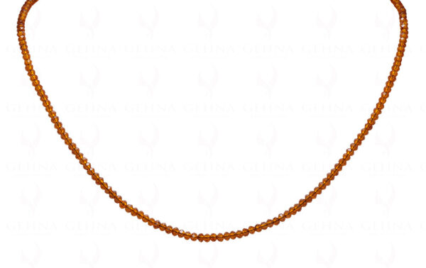 Champagne Color Bead Necklace - CN-1039