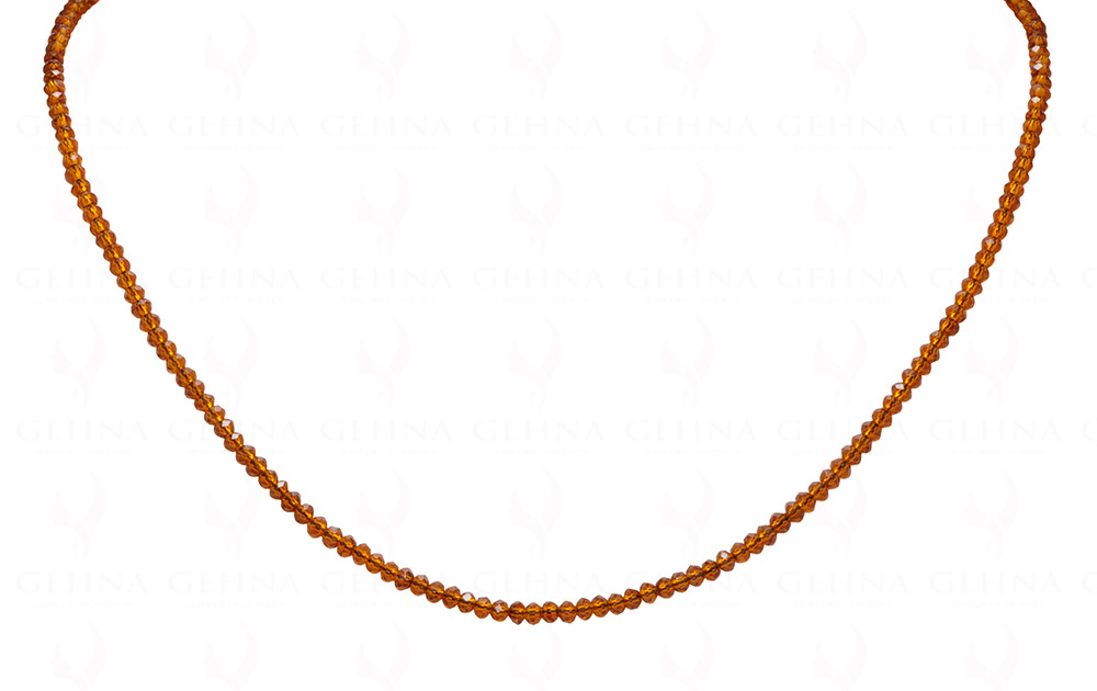 Champagne Color Bead Necklace - CN-1039