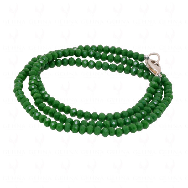 Emerald Color Bead Necklace - CN-1042