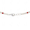 Pearl Turquoise & Coral Bead Necklace - CN-1063