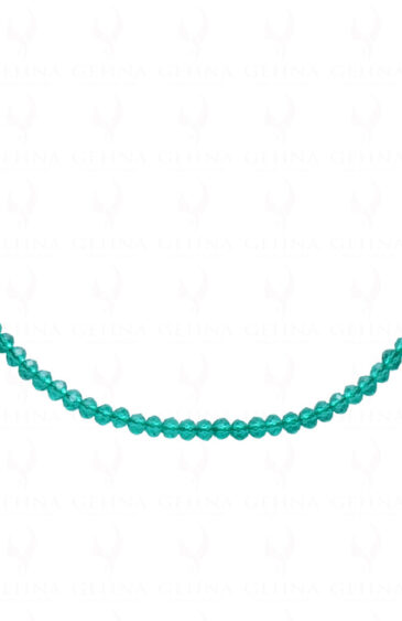 Zambian Emerald Green Color Bead Necklace – CN-1049