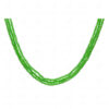 3 Rows Of T-Savorite Color Bead Necklace - CN-1053