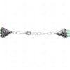 3 Rows Of Chalcedony Color Bead Necklace - CN-1054