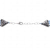 3 Rows Of Chalcedony Color Bead Necklace - CN-1055